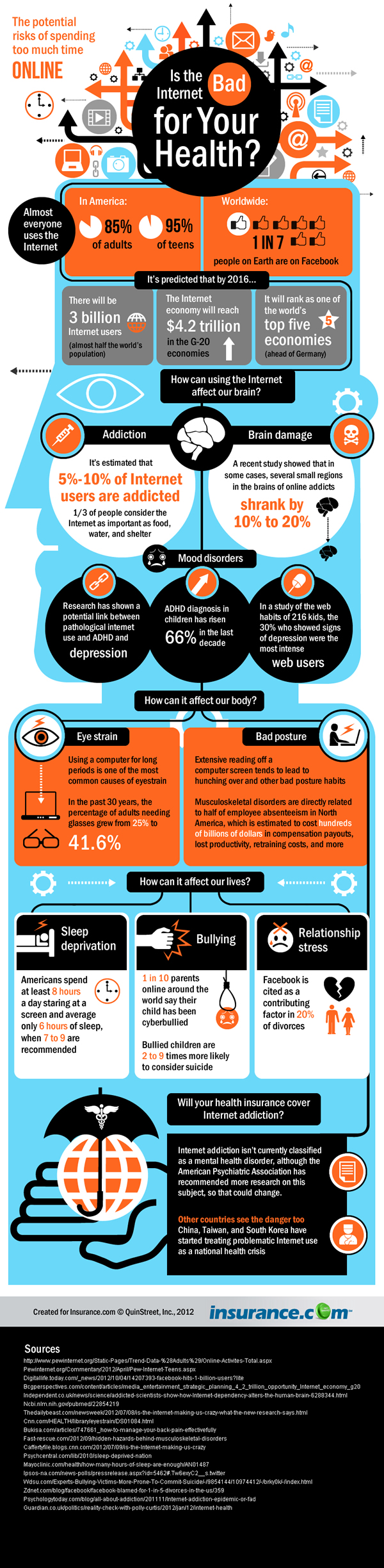 Internet Health Infographic