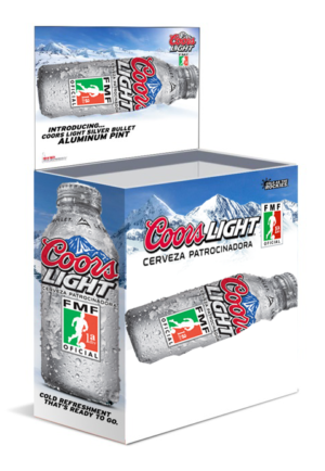 FMF/Coors Light Bin Stacker (mockup)