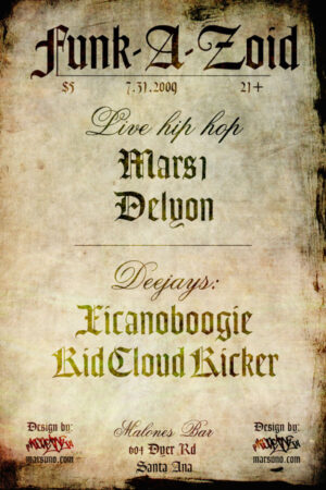 Funk-A-Zoid Flyer…