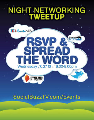 Night Networking TweetUp Ad