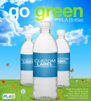 Go Green w PLA Bottles