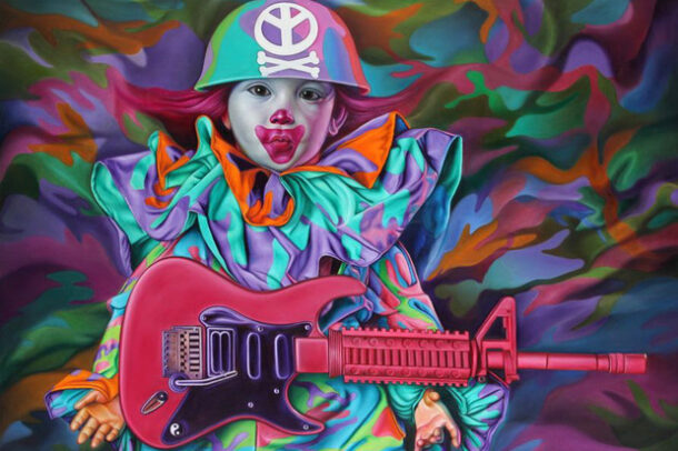 Art: Ron English “Crucial Fiction”