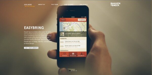 Single Page Phone App Sites