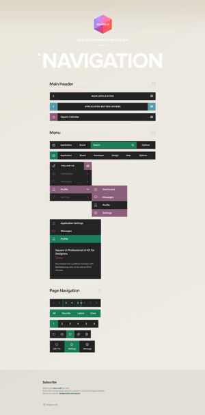 ‘Square UI’ Creates Lego Blocks For Designers
