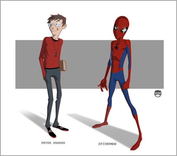 Superheroes On Their Off Day Alter Egos