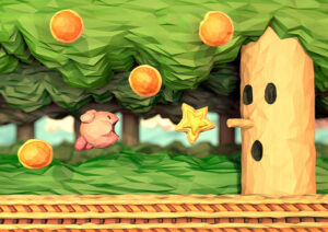 Digital Papercraft of Old School Video Games