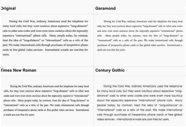 14 yr old tries to save government money by changing fonts